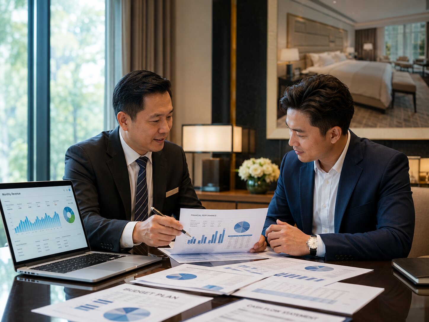 Tư vấn hệ thống tài chính khách sạn: Nền tảng kiểm soát dòng tiền và tăng trưởng bền vững 1 Kans Hospitality đồng hành cùng chủ đầu tư phân tích báo cáo và xây dựng hệ thống tài chính khách sạn bài bản