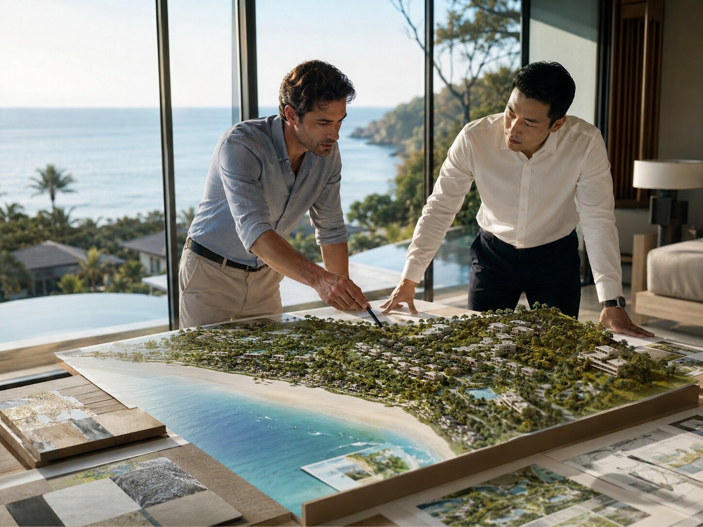 Tư vấn concept khách sạn/resort: Bước đi chiến lược để tạo dấu ấn khác biệt 3 Việc nghiên cứu quy hoạch tổng thể giúp concept resort được phát triển đồng bộ giữa không gian lưu trú, cảnh quan và tiện ích trải nghiệm