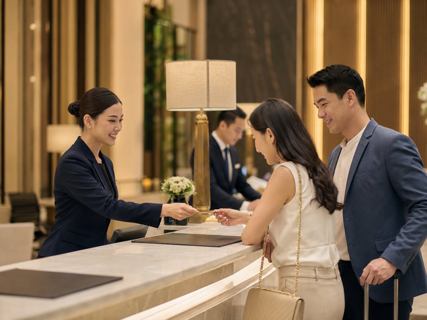 Tư vấn bán hàng cho khách sạn/resort: Giải pháp tăng doanh thu bền vững cùng Kans Hospitality 4 Trải nghiệm đón tiếp chuyên nghiệp là yếu tố quan trọng góp phần nâng cao tỷ lệ chuyển đổi khách hàng