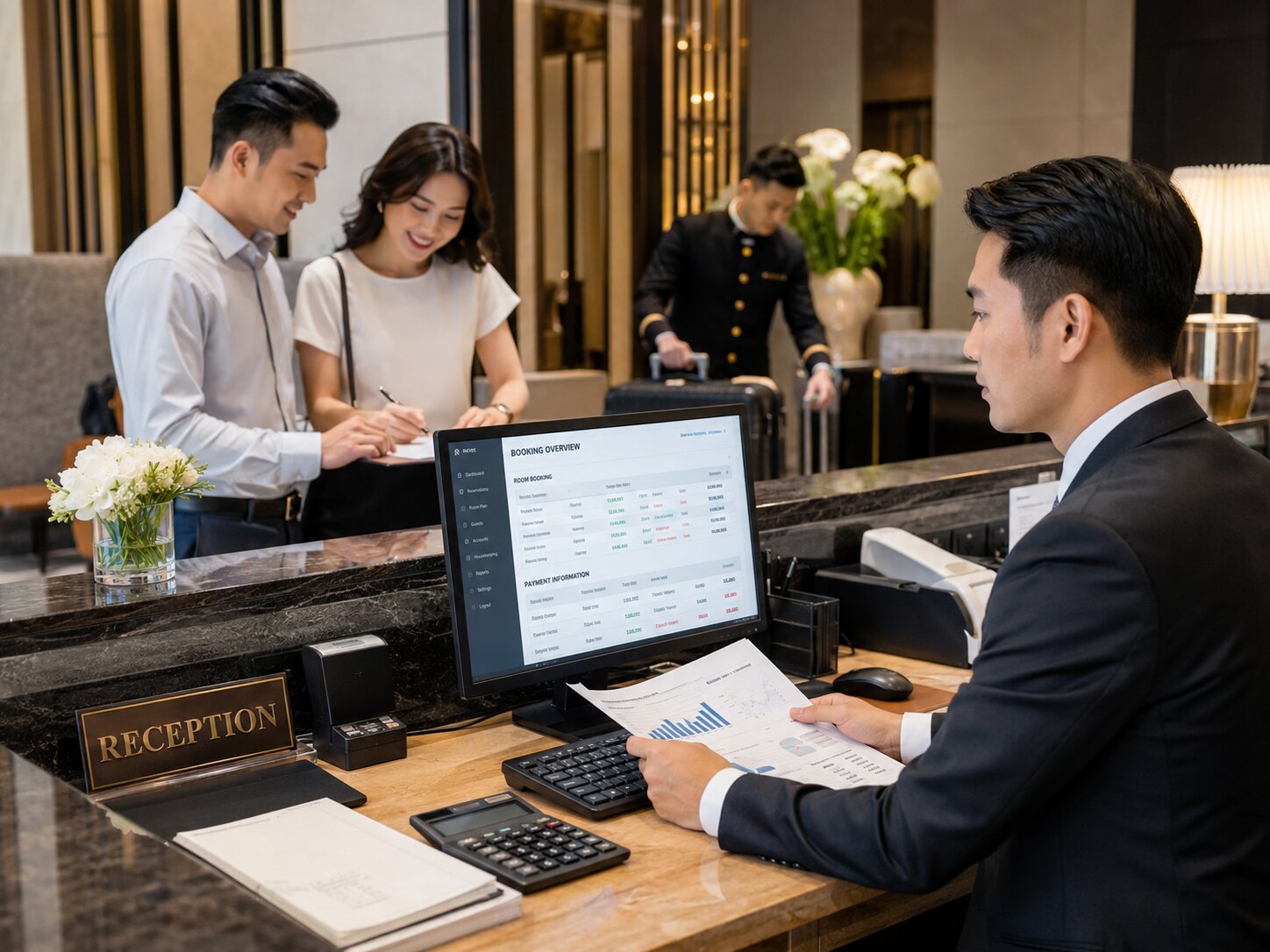 Tư vấn hệ thống tài chính khách sạn: Nền tảng kiểm soát dòng tiền và tăng trưởng bền vững 4 Kết nối dữ liệu đặt phòng, thanh toán và vận hành là nền tảng của hệ thống tài chính minh bạch