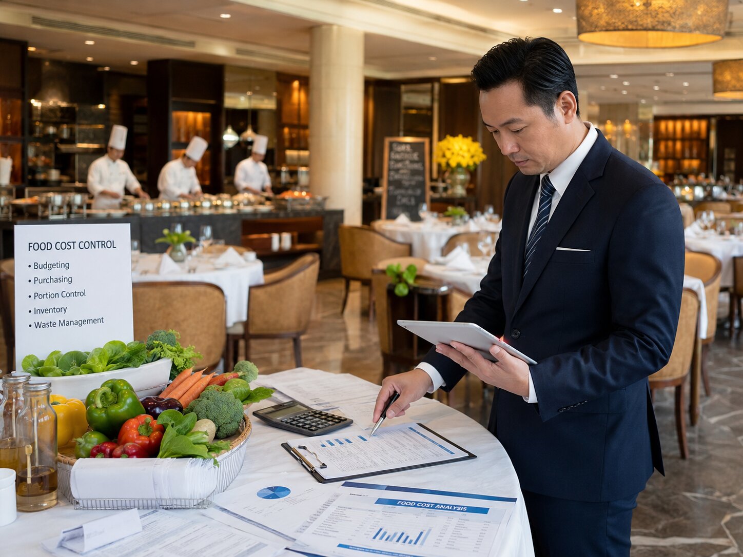 Tư vấn hệ thống tài chính khách sạn: Nền tảng kiểm soát dòng tiền và tăng trưởng bền vững 5 Kiểm soát giá vốn F&B giúp khách sạn tối ưu chi phí và cải thiện biên lợi nhuận