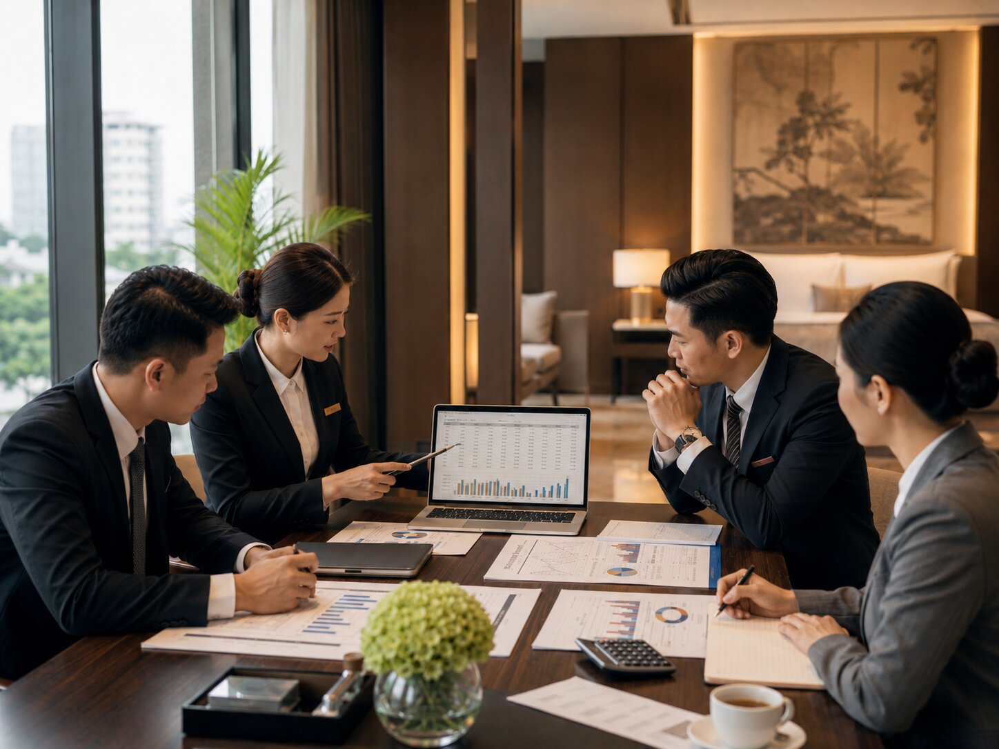 Tư vấn hệ thống kế toán khách sạn chuyên nghiệp, chuẩn hóa quản trị tài chính 6 Cuộc họp nội bộ tập trung vào ngân sách, dòng tiền và phương án tối ưu chi phí vận hành khách sạn