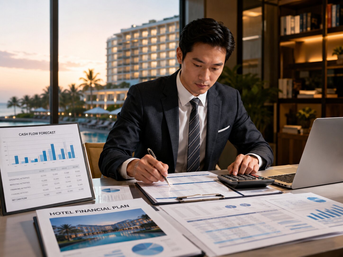 Tư vấn hệ thống tài chính khách sạn: Nền tảng kiểm soát dòng tiền và tăng trưởng bền vững 6 Dự báo dòng tiền hỗ trợ chủ đầu tư chủ động kế hoạch vận hành và phát triển dự án