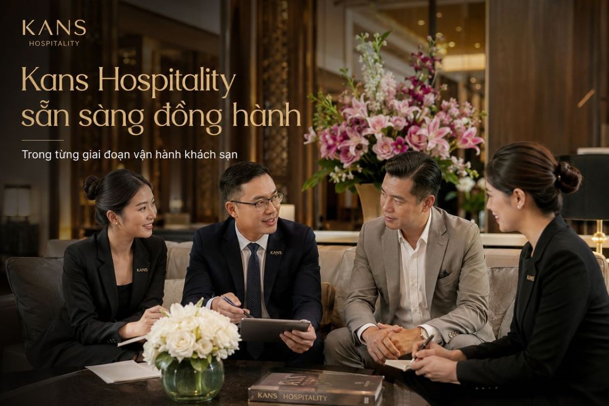 Kans Hospitality - Đơn Vị Tư Vấn Vận Hành Khách Sạn Chuyên Nghiệp 9 Kans Hospitality sẵn sàng đồng hành cùng khách sạn trong từng giai đoạn