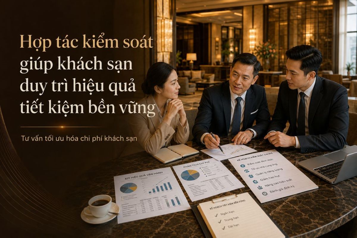 Tối Ưu Hóa Chi Phí Khách Sạn Cùng Kans Hospitality 8 Hợp tác kiểm soát giúp khách sạn duy trì hiệu quả tiết kiệm bền vững