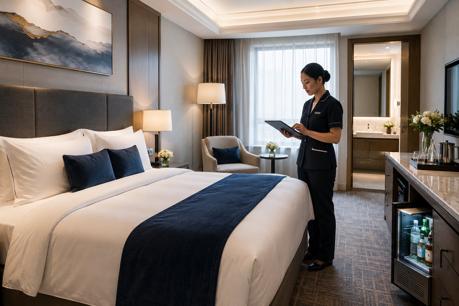 Tối ưu hóa Housekeeping Checklist để nâng cao hiệu quả vận hành khách sạn 4 Kiểm soát chất lượng theo tiêu chí rõ ràng giúp giảm lỗi và nâng cao tiêu chuẩn phòng