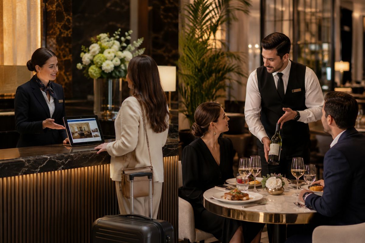 Chế Độ Khen Thưởng Nhân Sự Khách Sạn Làm Tăng Hiệu Quả Vận Hành 2 F&B có thể gia tăng doanh thu thông qua hoạt động bán thêm