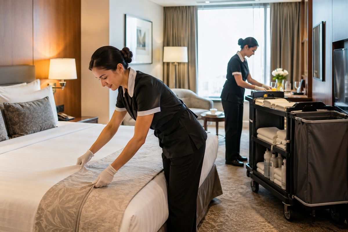 Chế Độ Khen Thưởng Nhân Sự Khách Sạn Làm Tăng Hiệu Quả Vận Hành 3 Cơ chế thưởng đúng giúp buồng phòng cân bằng tốc độ và chất lượng phục vụ