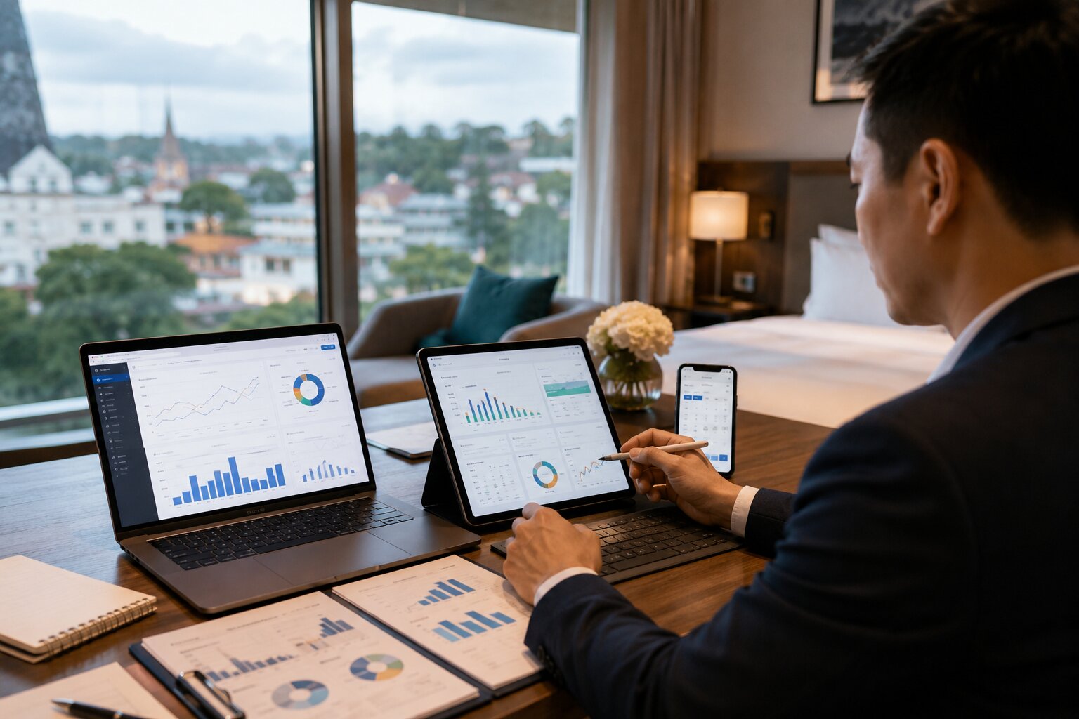 Kans Hospitality Công ty setup - quản lý - vận hành khách sạn uy tín tại Đà Lạt 5 Tối ưu OTA kết hợp kênh bán trực tiếp giúp tăng booking và giảm phụ thuộc hoa hồng | Dịch vụ vận hành khách sạn uy tín tại Đà Lạt toàn diện