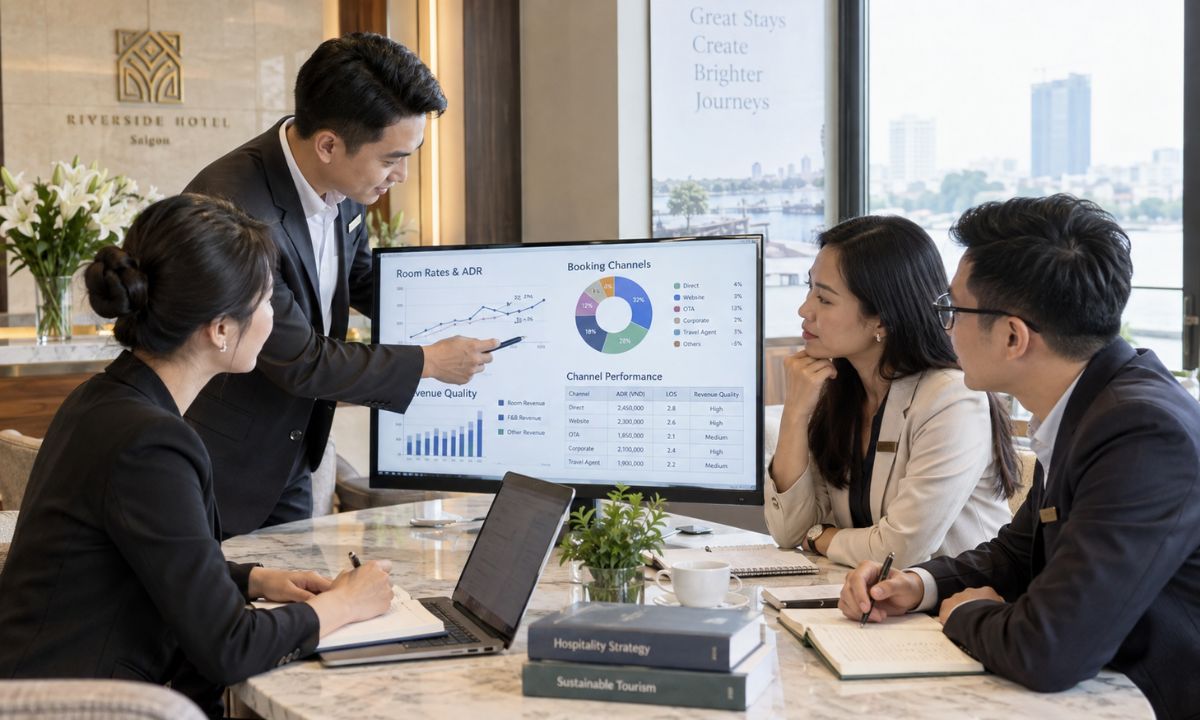 Kans Hospitality mang đến dịch vụ Vận hành khách sạn 4-sao cam kết lợi nhuận bền vững 3 Kans tối ưu chất lượng doanh thu thay vì chỉ chạy theo số lượng booking