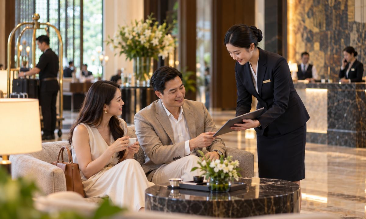 6 Chiến lược upsell & bán thêm dịch vụ tăng doanh thu 20-30% cho khách sạn 2 Đúng thời điểm giúp lời giới thiệu không tạo cảm giác bị bán hàng